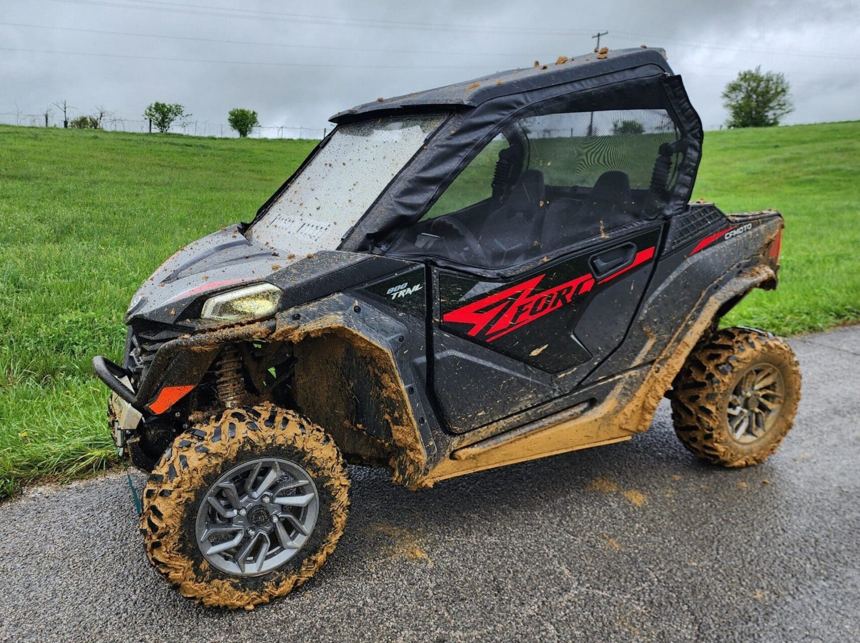 CFMoto ZForce 800 Trail/950 Trail & Sport - Upper Doors with Mesh Windows - Image 2