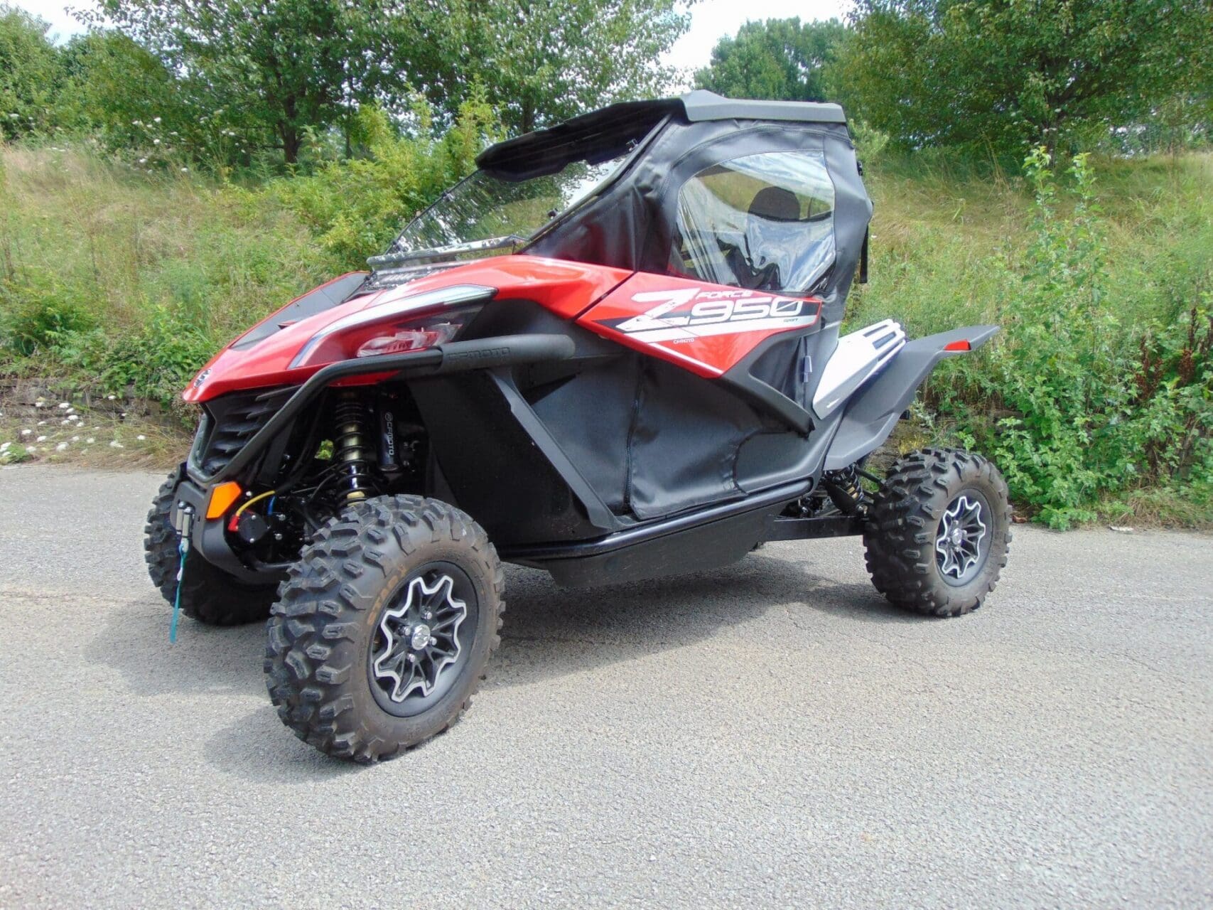 CFMoto ZForce 950 - CAMO Door/Rear Window Combo (Full Doors) - Image 2