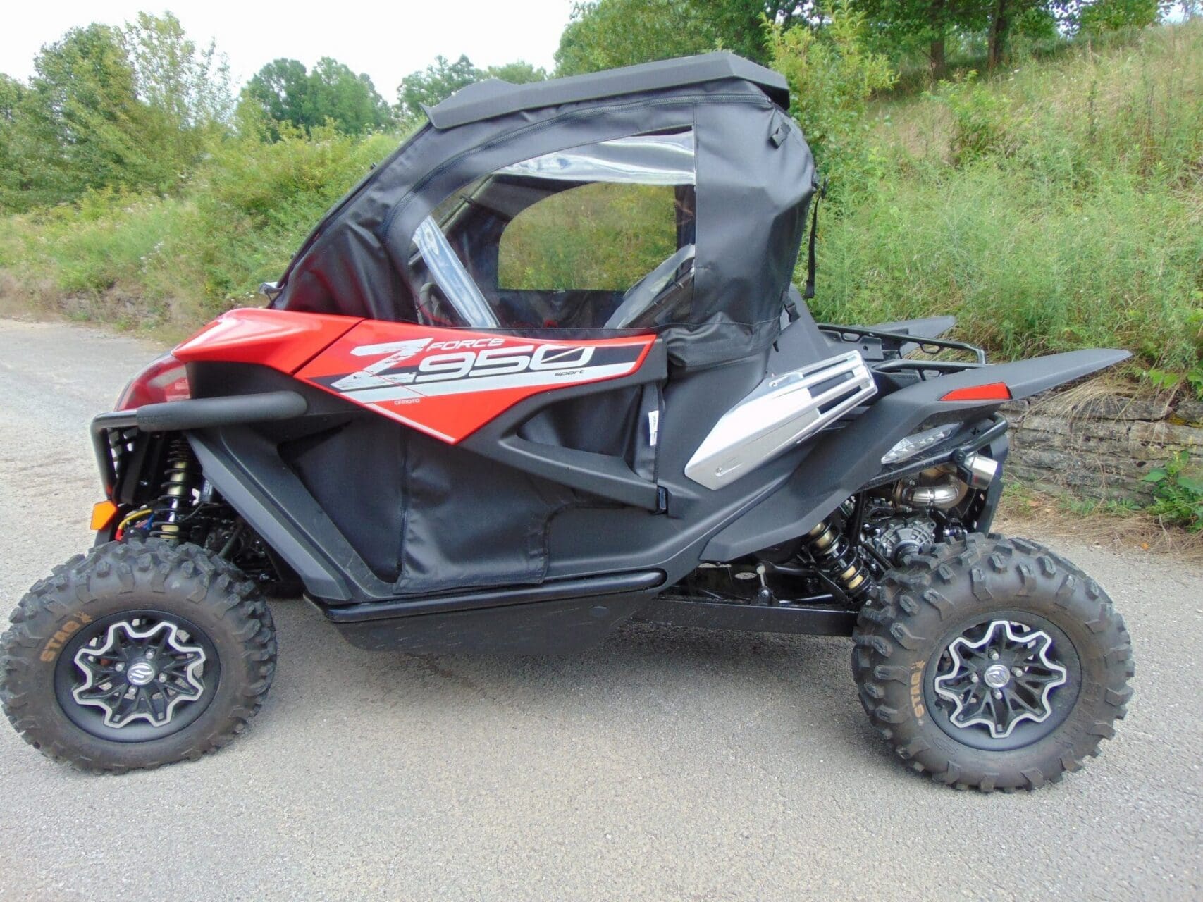 CFMoto ZForce 950 - CAMO Door/Rear Window Combo (Full Doors) - Image 3