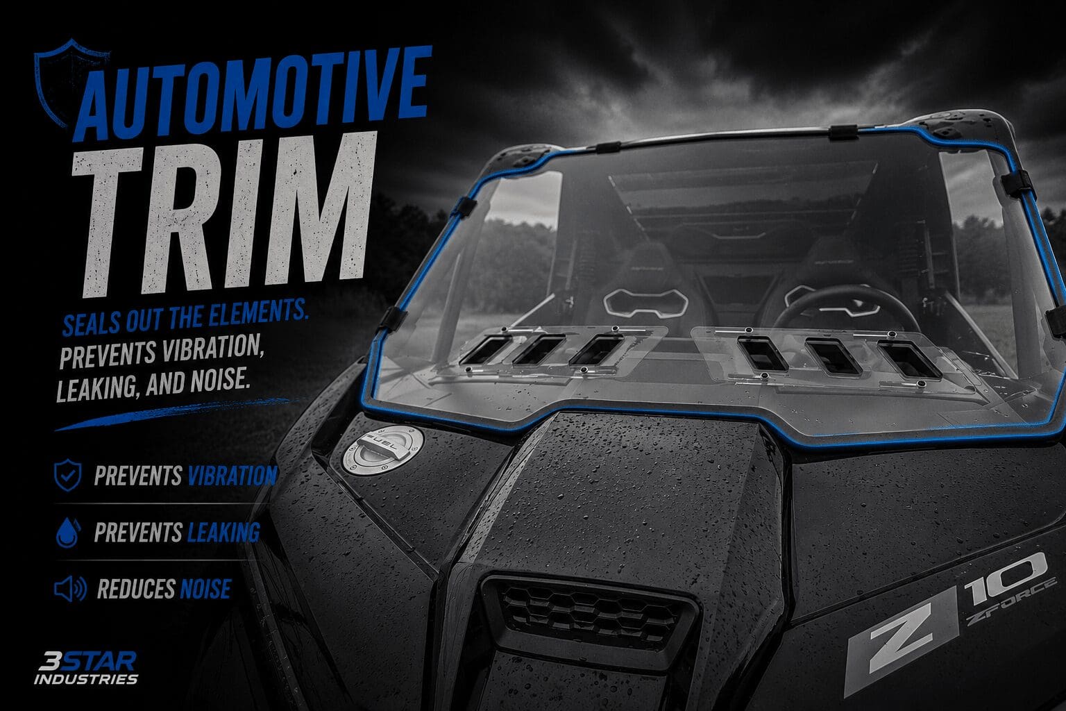 CFMoto ZForce Z10/Z10-4 Front Windshield - Image 5