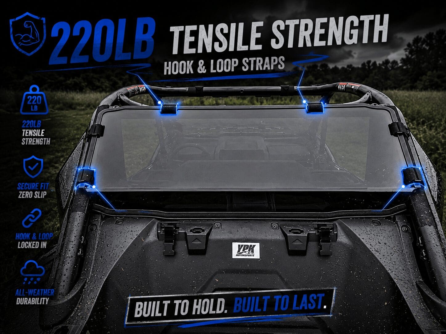 CFMoto ZForce Z10/Z10-4 Rear Windshield - Image 5