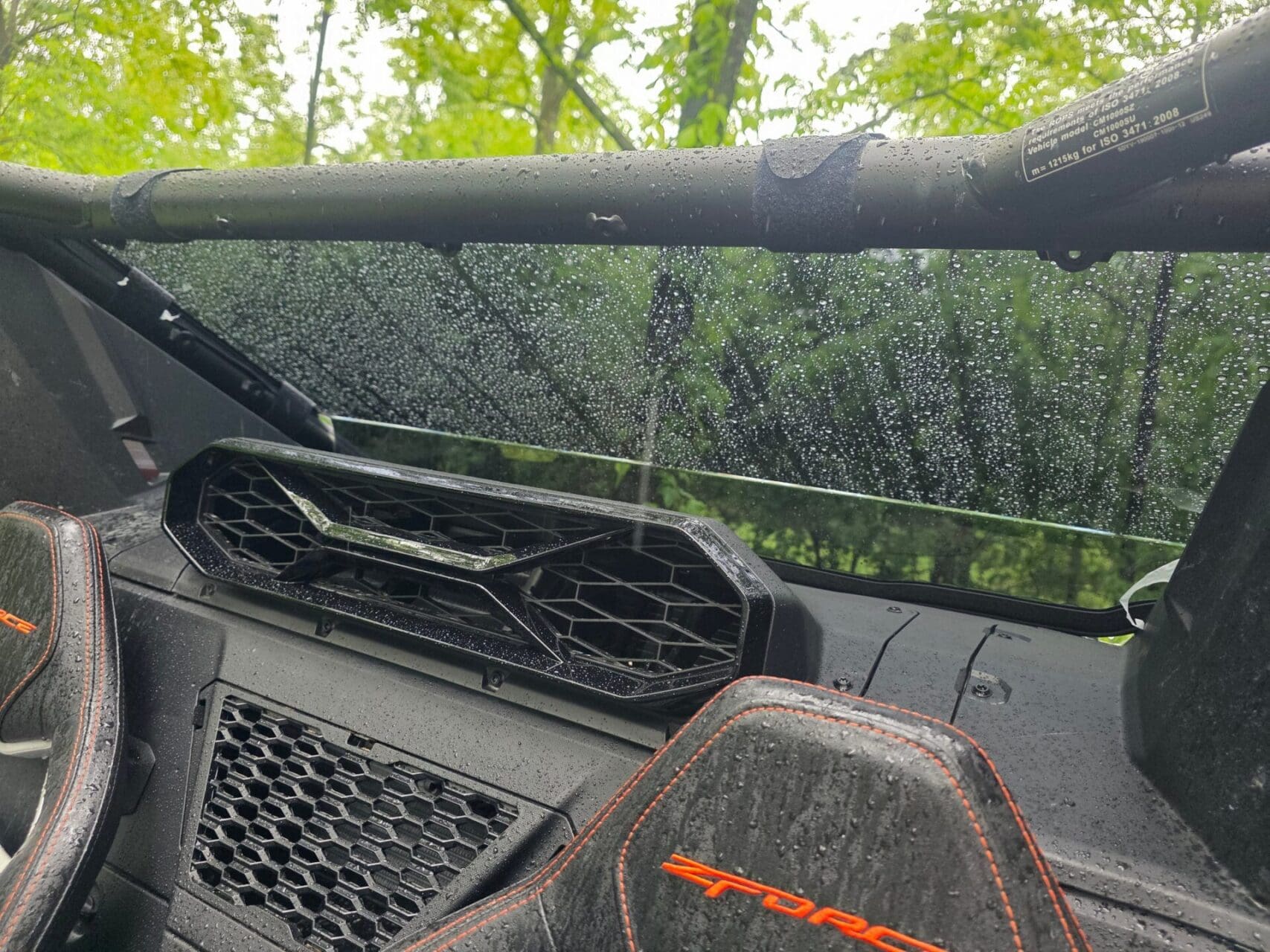 CFMoto ZForce Z10/Z10-4 Rear Windshield - Image 3