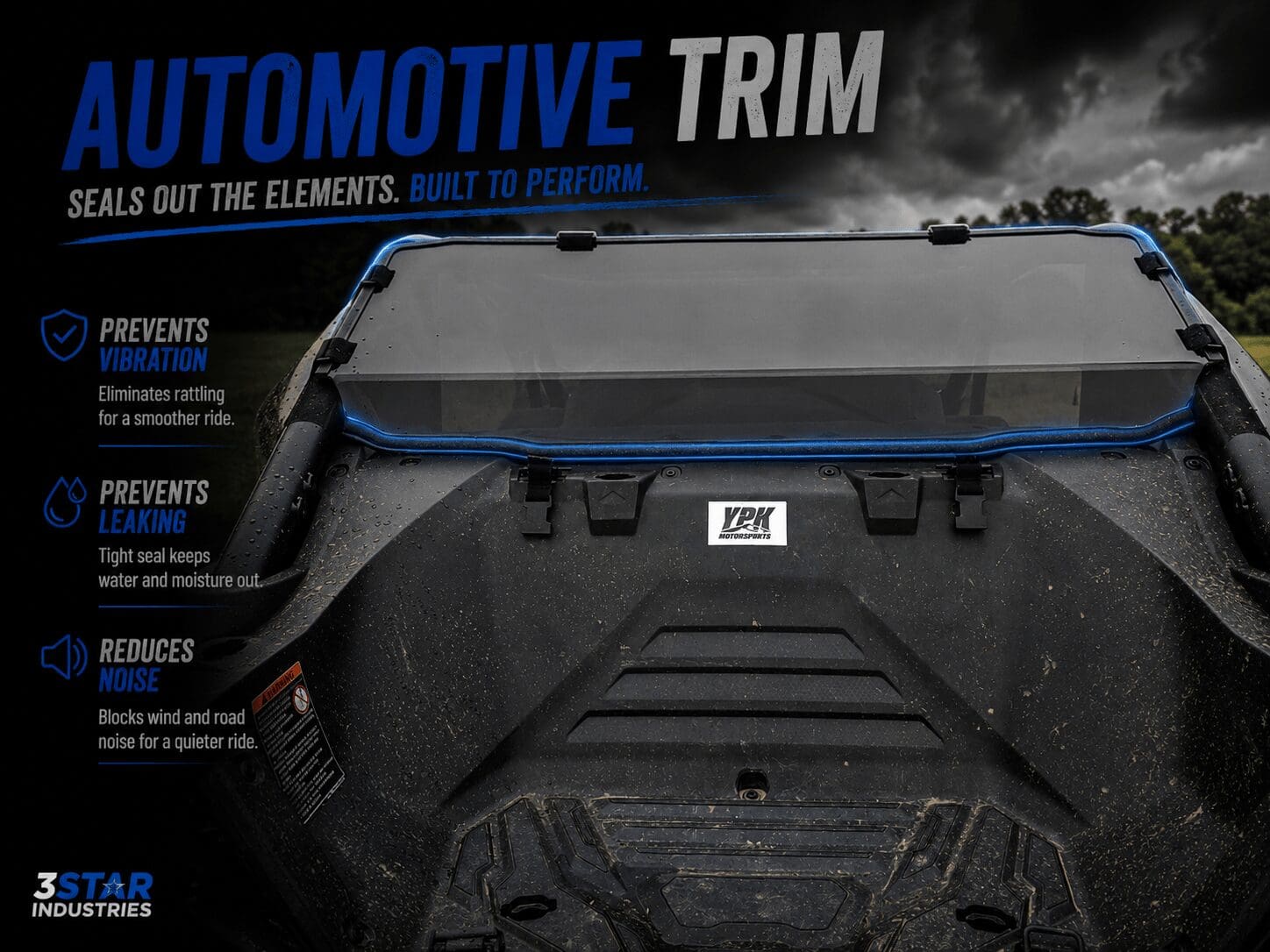 CFMoto ZForce Z10/Z10-4 Rear Windshield - Image 6
