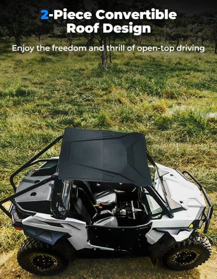 Combination Roof Top for Polaris RZR Trail S 900/ 1000 - Image 2