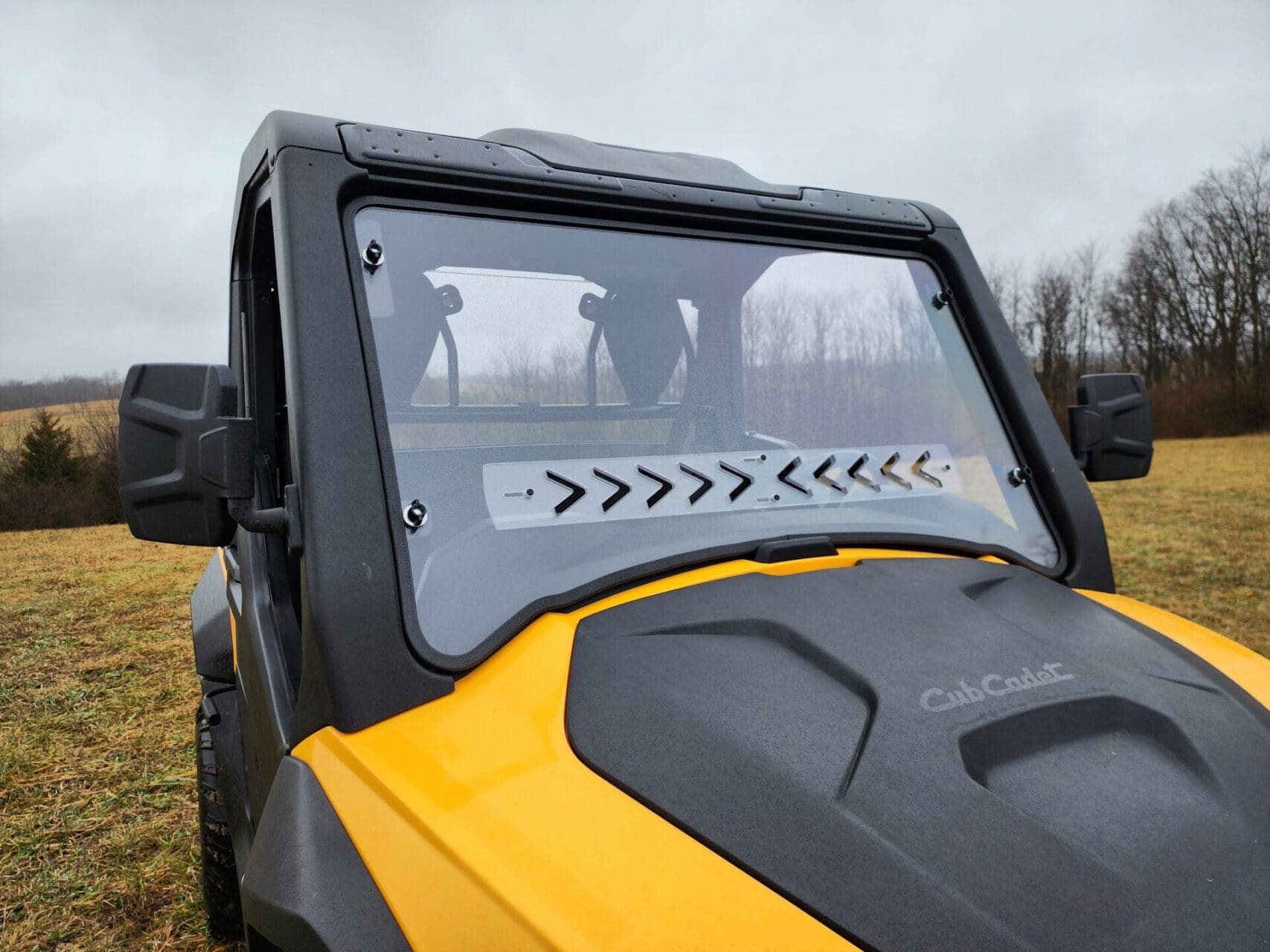 Cub Cadet Challenger MX550/750 - 1 Pc Windshield (ONLY FITS MX MODELS WITH MOLDED PLASTIC FRAME) - Image 2
