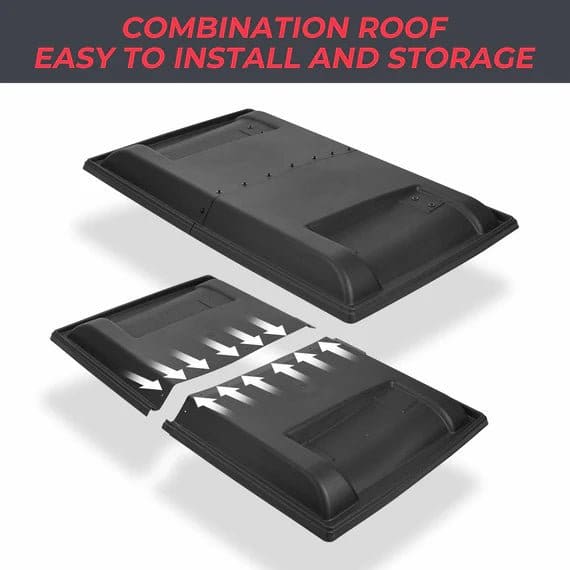 Hard Roof Top for Kawasaki Mule 2010 2510 3010 4010 - Image 6