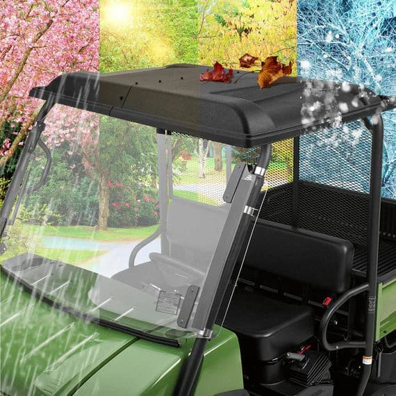 Hard Roof Top for Kawasaki Mule 2010 2510 3010 4010 - Image 8
