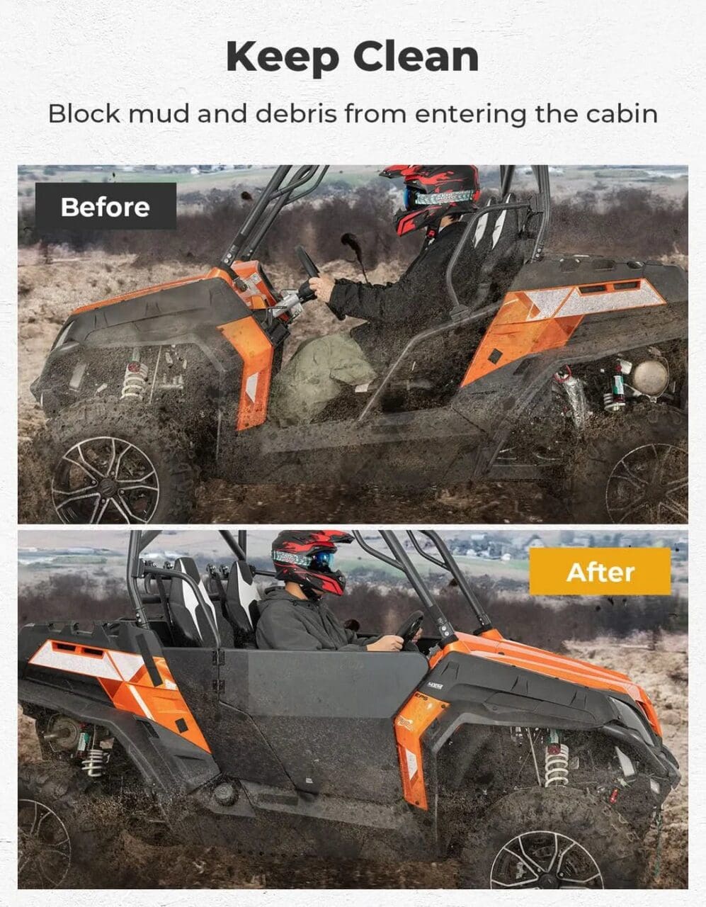 Heavy-Duty Aluminum Doors for CFMOTO ZFORCE 500 / 800 / 1000 - Image 3