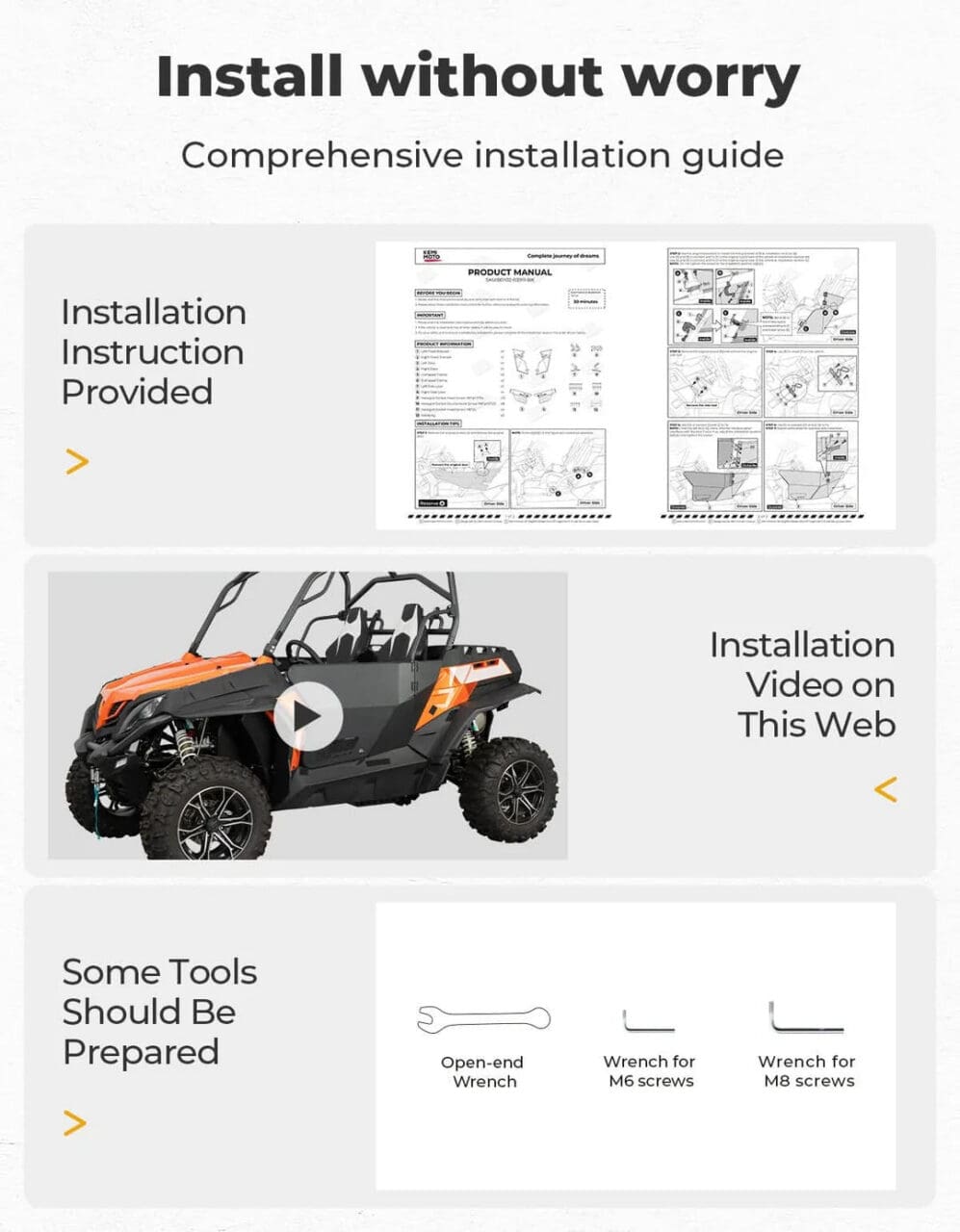 Heavy-Duty Aluminum Doors for CFMOTO ZFORCE 500 / 800 / 1000 - Image 7