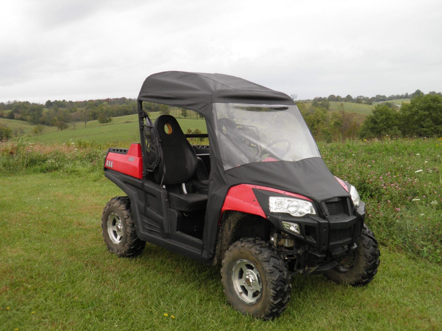 HiSun 800 - Vinyl Windshield/Top Combo