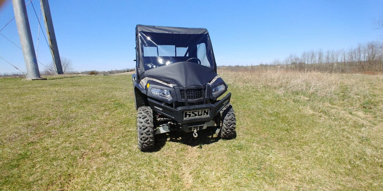 HiSun 500/700 - Vinyl Windshield/Top/Rear Combo