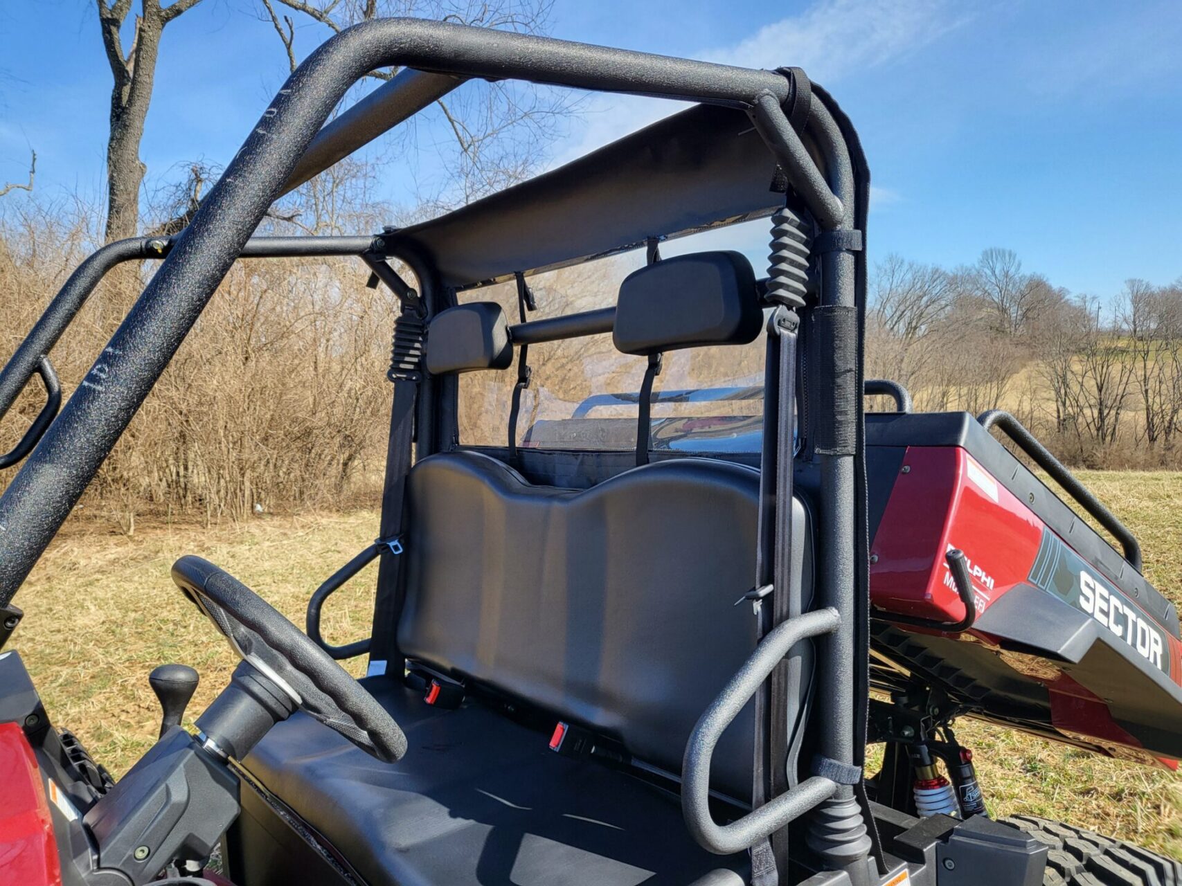 HiSun Sector 450 - Soft Back Panel - Image 3