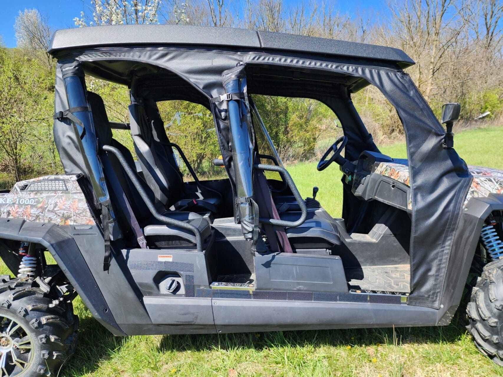 HiSun Strike 1000 Crew - Soft Full Doors/Rear Panel Combo - Image 5