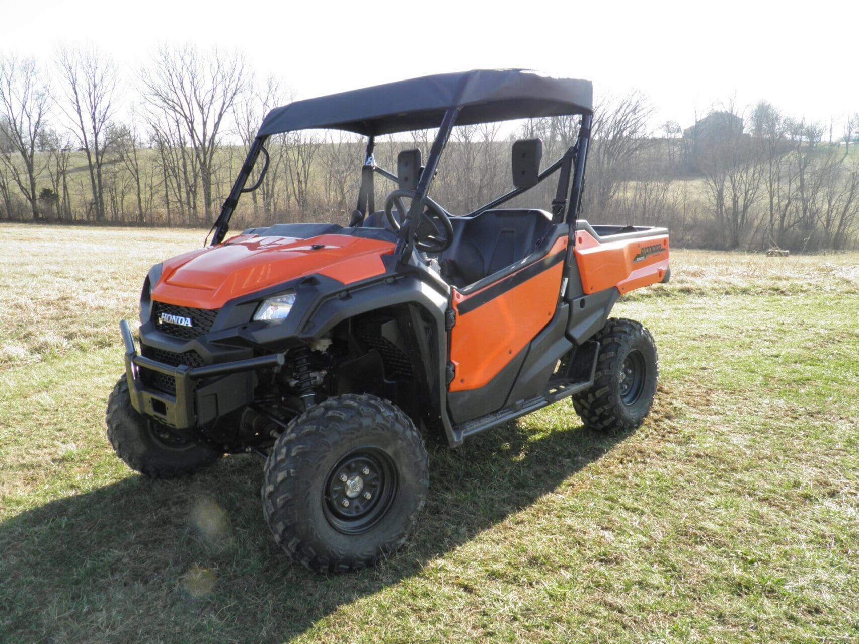 Honda Pioneer 1000 - Full Cab Enclosure for Hard Windshield (Upper Doors) - Image 2