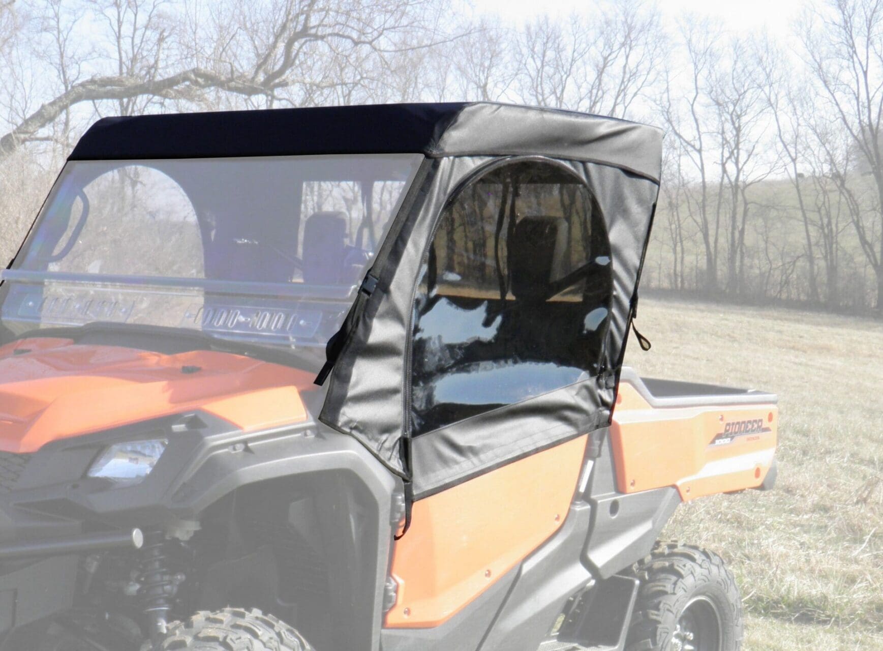 Honda Pioneer 1000 - Full Cab Enclosure for Hard Windshield (Upper Doors) - Image 5