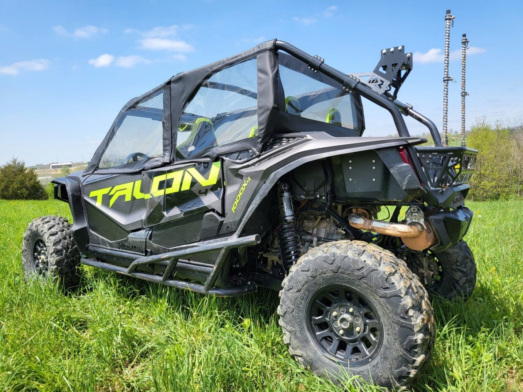 Honda Talon 4-Seater - Upper Doors/Rear Window Combo - Image 4