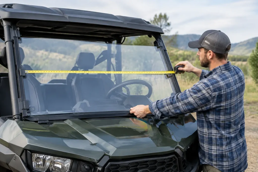 How to Measure a UTV Windshield for Correct Fit