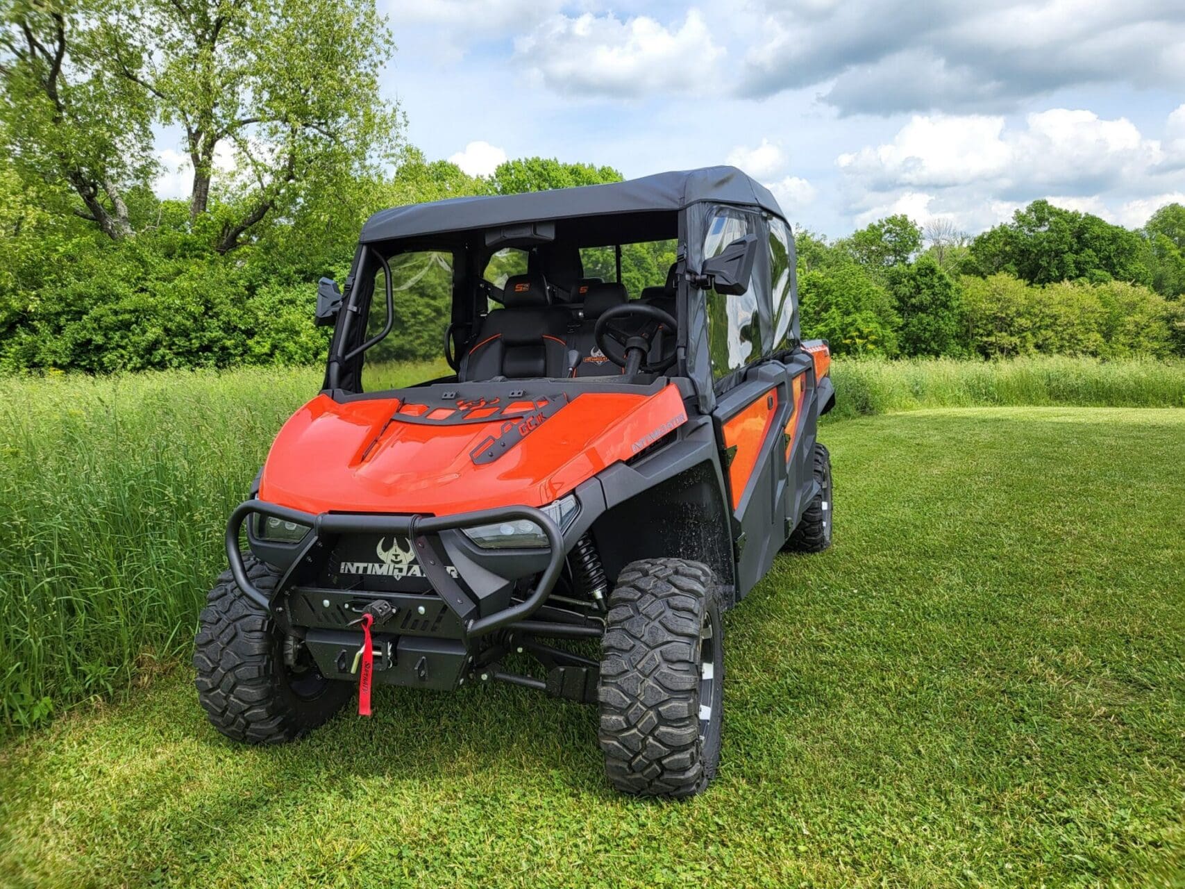 Intimidator GC1K 6-Seater - Full Cab Enclosure for Hard Windshield (Upper Doors) - Image 3