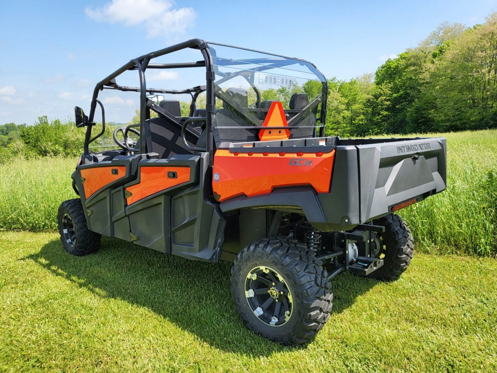 Intimidator GC1K 3-Seater - 1/4" Polycarb Rear Windshield - Image 2