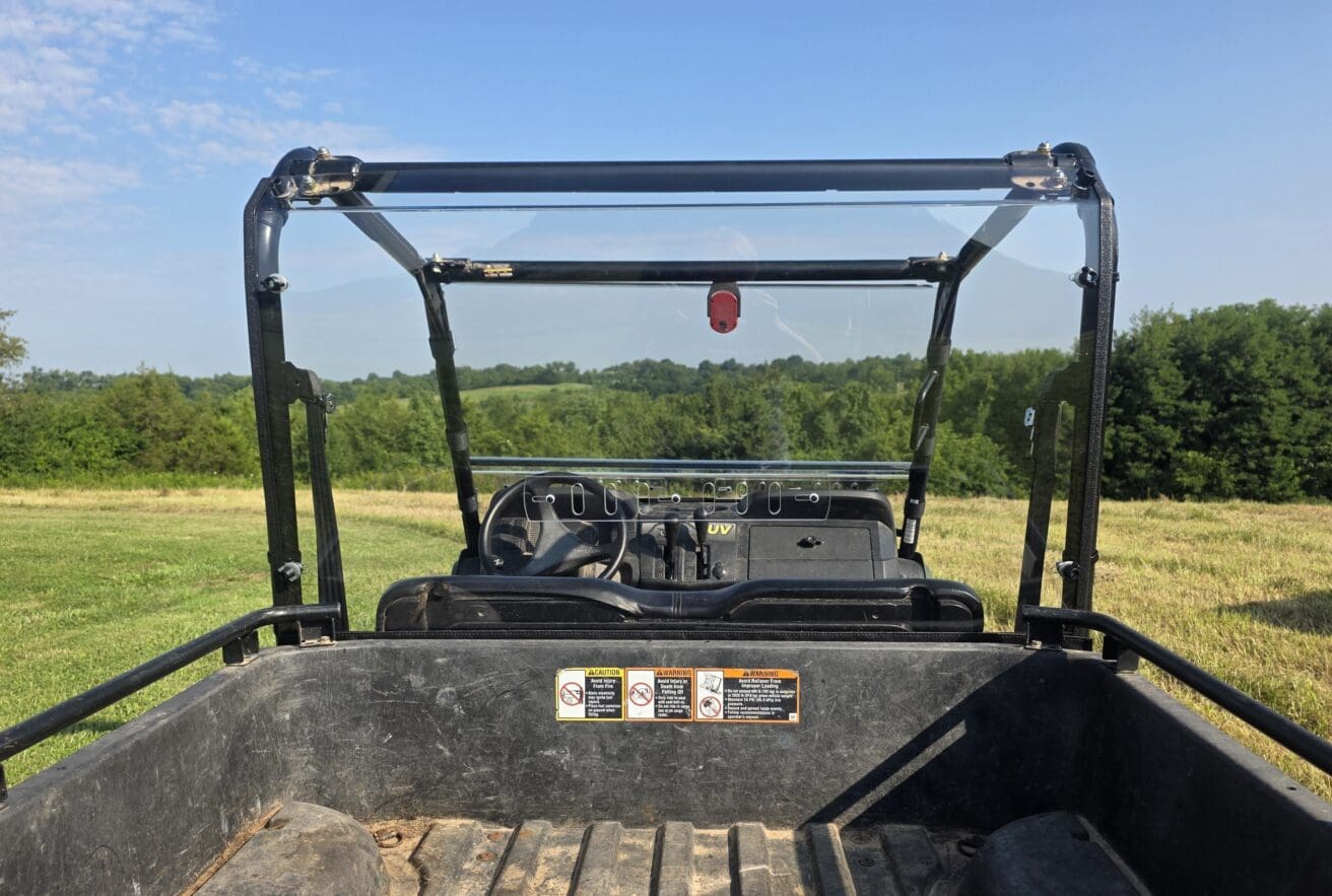 John Deere Gator 550/560/590 - Lexan Back Panel w/Vent Option