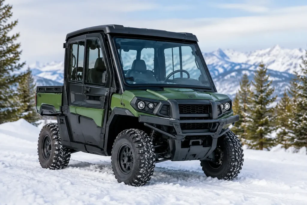 Kawasaki Mule Winter Cab Package Options