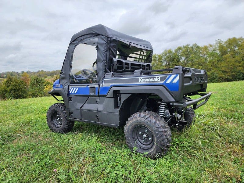 Kawasaki Pro FXR - Full Cab Enclosure for Hard Windshield (Upper Doors) - Image 2
