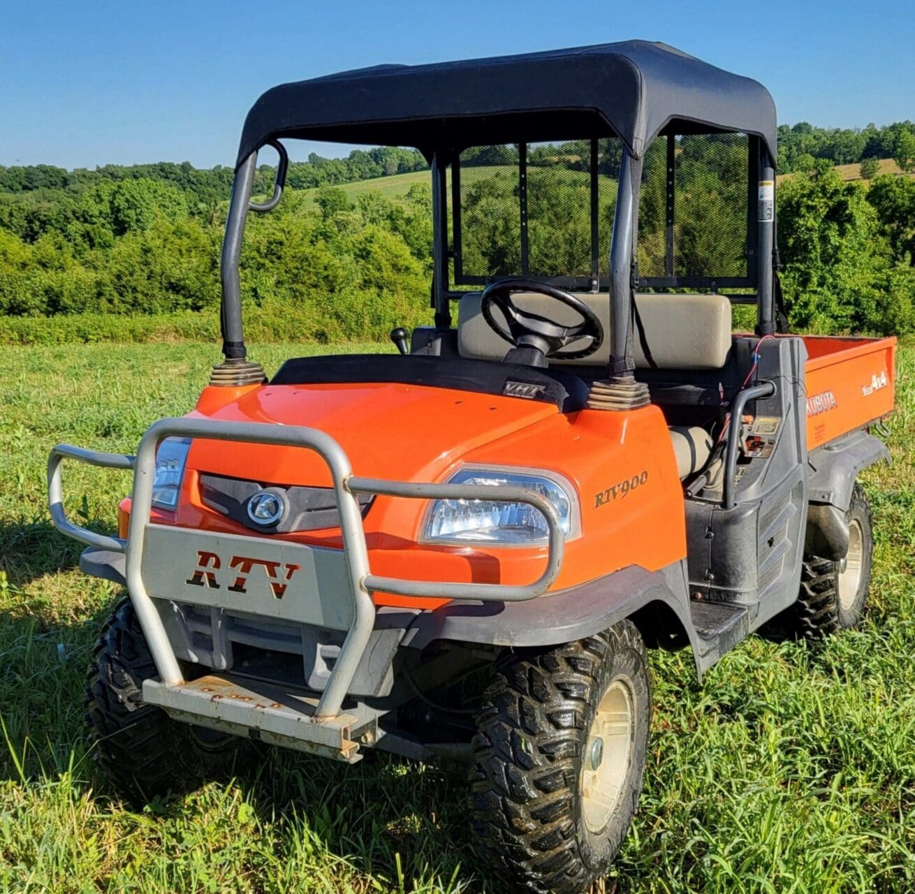 Kubota RTV 900/1120 - Soft Top for Hard Windshield - Image 2