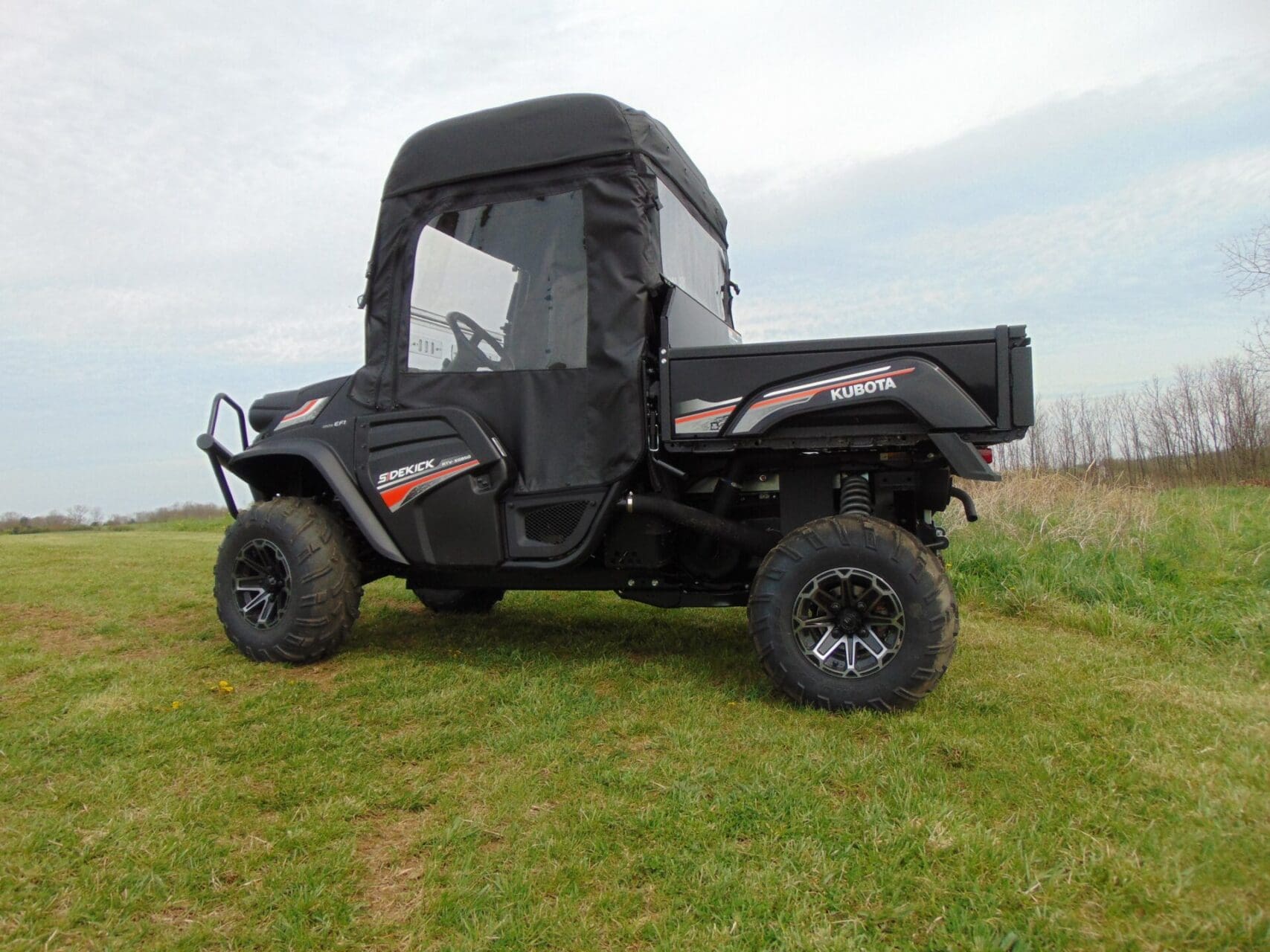 Kubota utility side-by-side UTV on grass