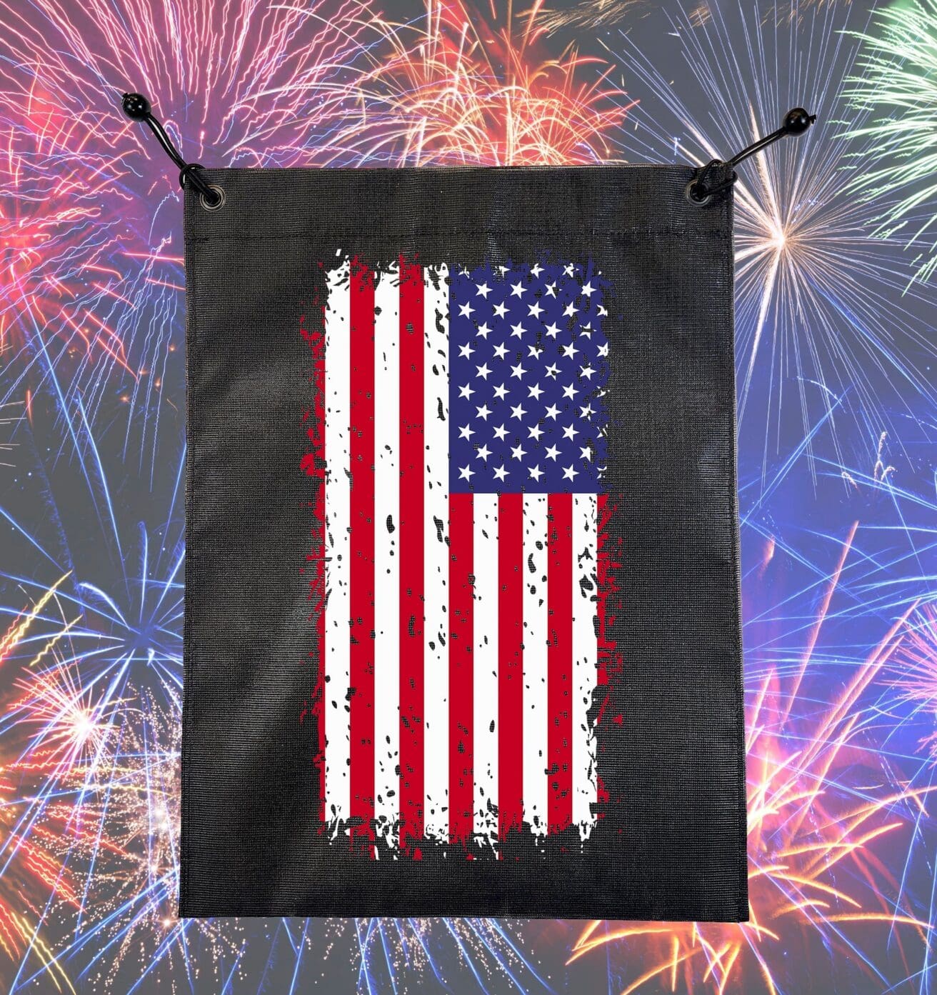 Mesh Trail Bag-American Flag