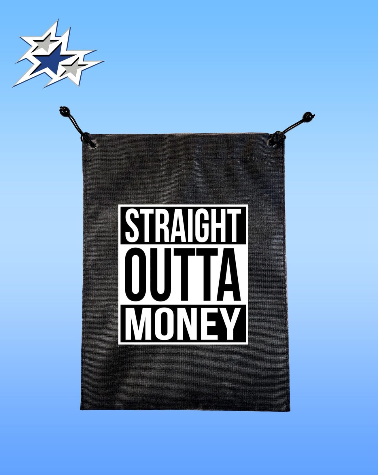 Mesh Trail Bag-Straight Outta Money