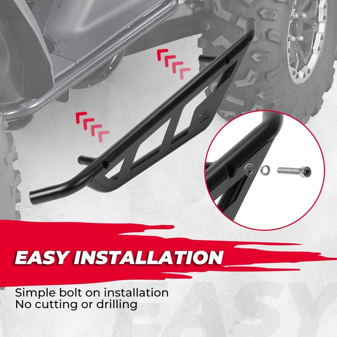 Nerf Bars Rock Sliders For CFMOTO ZForce 950 - Image 5