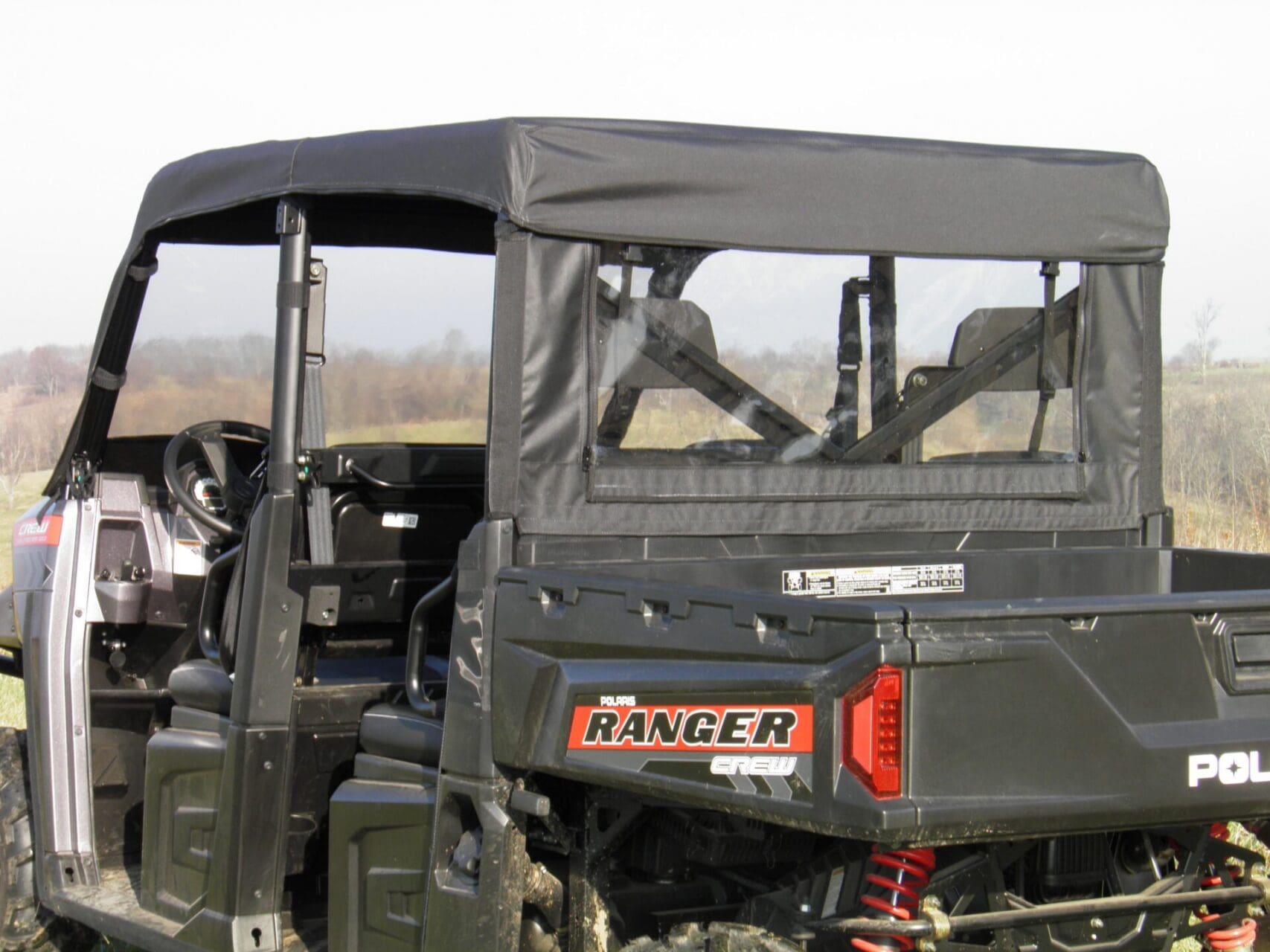 Polaris Ranger utility UTV with soft top