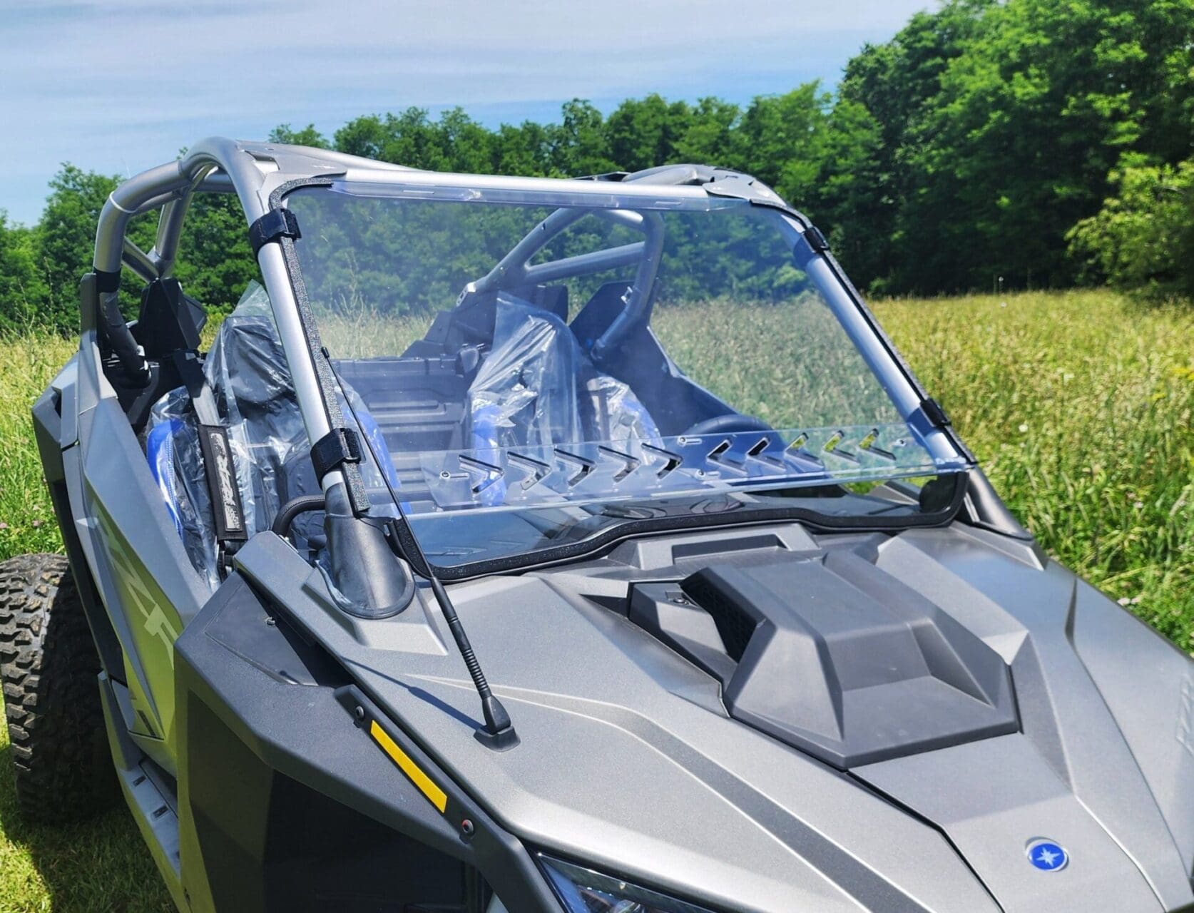 Polaris RZR Pro R - 1-Piece, Front Windshield - Image 3