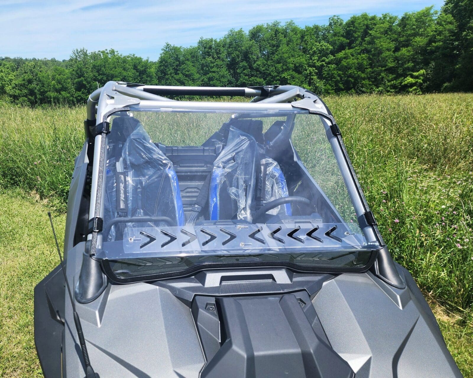 Polaris RZR Pro R - 1-Piece, Front Windshield - Image 2