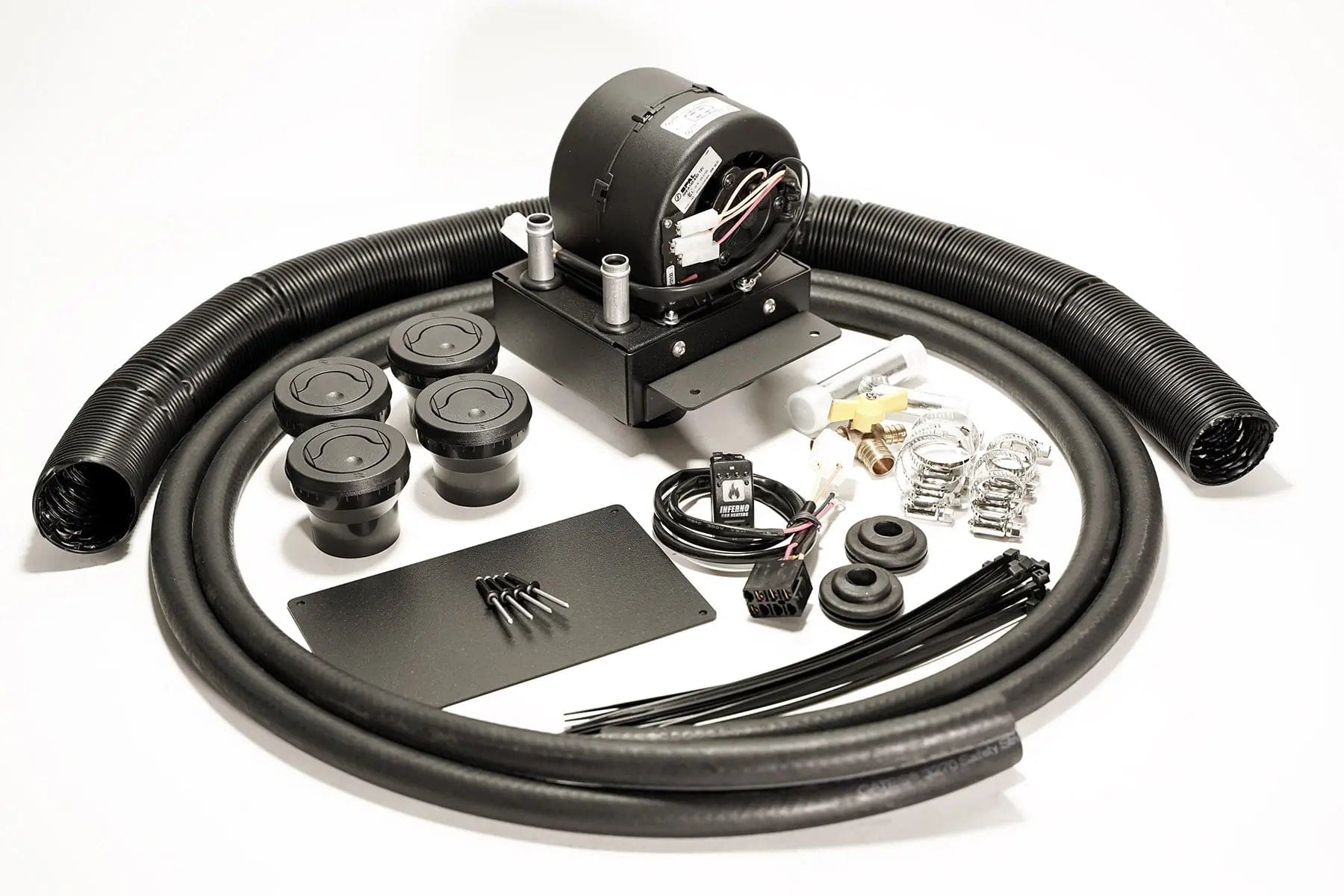 Polaris RZR Turbo S Inferno Cab Heater with Defrost for Machines with Glovebox Subwoofer (2018-Current) - Image 3