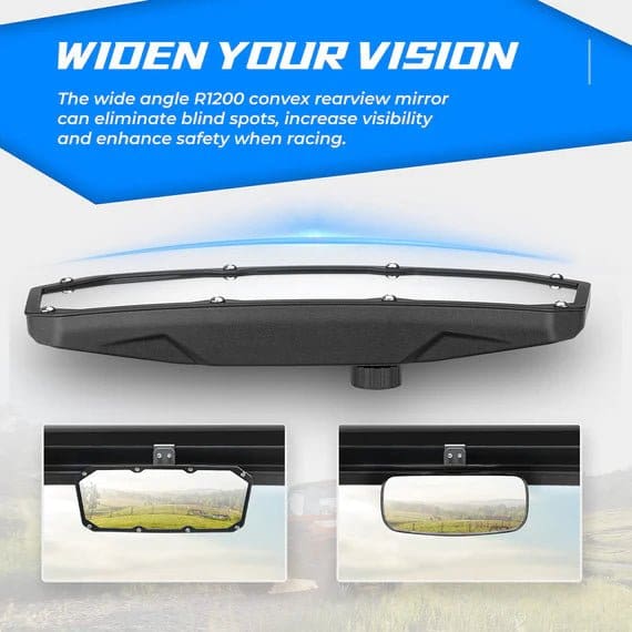 Rear View Mirror for Polaris Ranger 500/570/900 XP S/1000 XP - Image 7