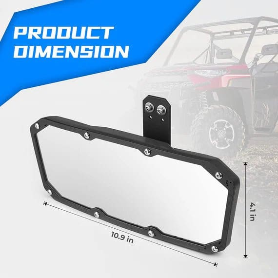 Rear View Mirror for Polaris Ranger 500/570/900 XP S/1000 XP - Image 6
