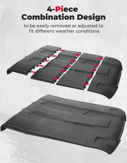 Roof Top Hard for Polaris Ranger XP 1000 CREW 2017-2025 (LIMITED STOCK) - Image 3