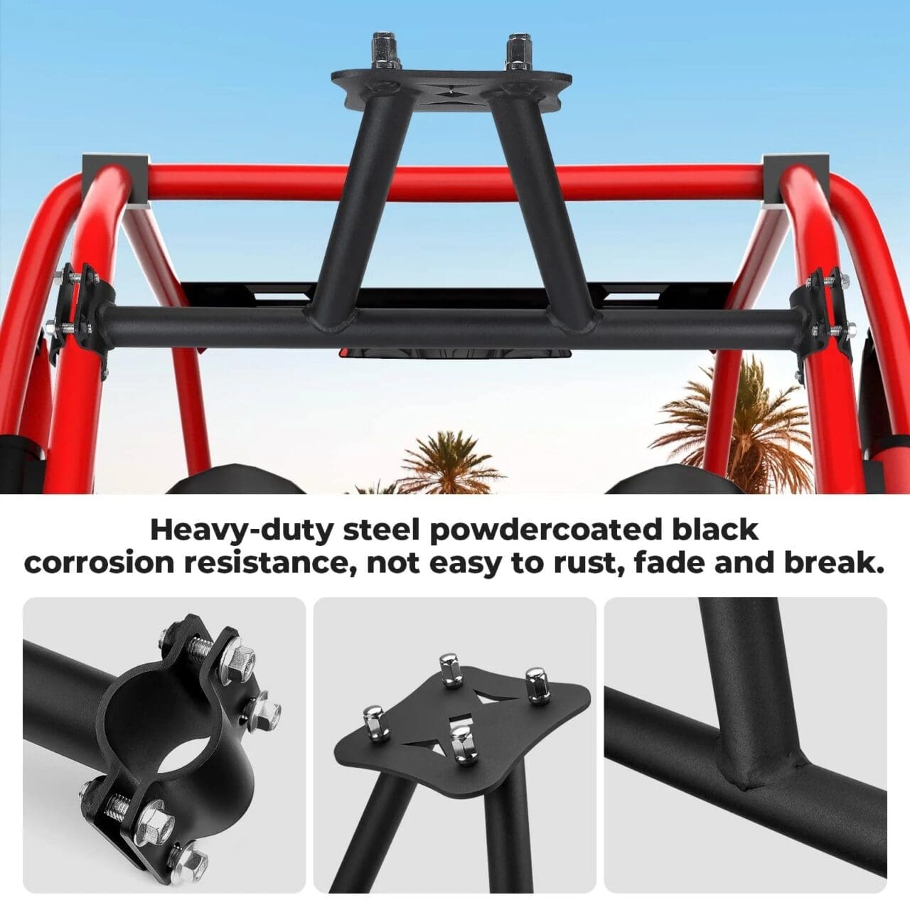 Spare Tire Carrier Mount for Polaris RZR XP 1000/4 1000 /Turbo - Image 2