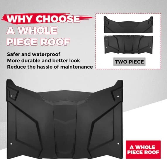 Sport Hard Roof Top for Can-Am Maverick X3 - Image 2