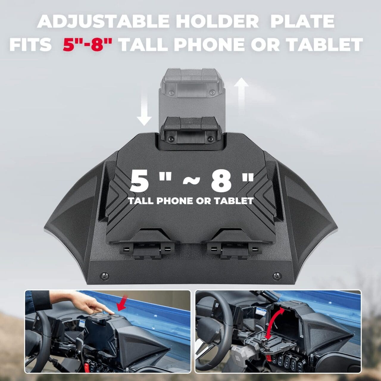 Tablet Holder for CFMOTO ZForce 950 HO Sport / HO EX / Sport - Image 4