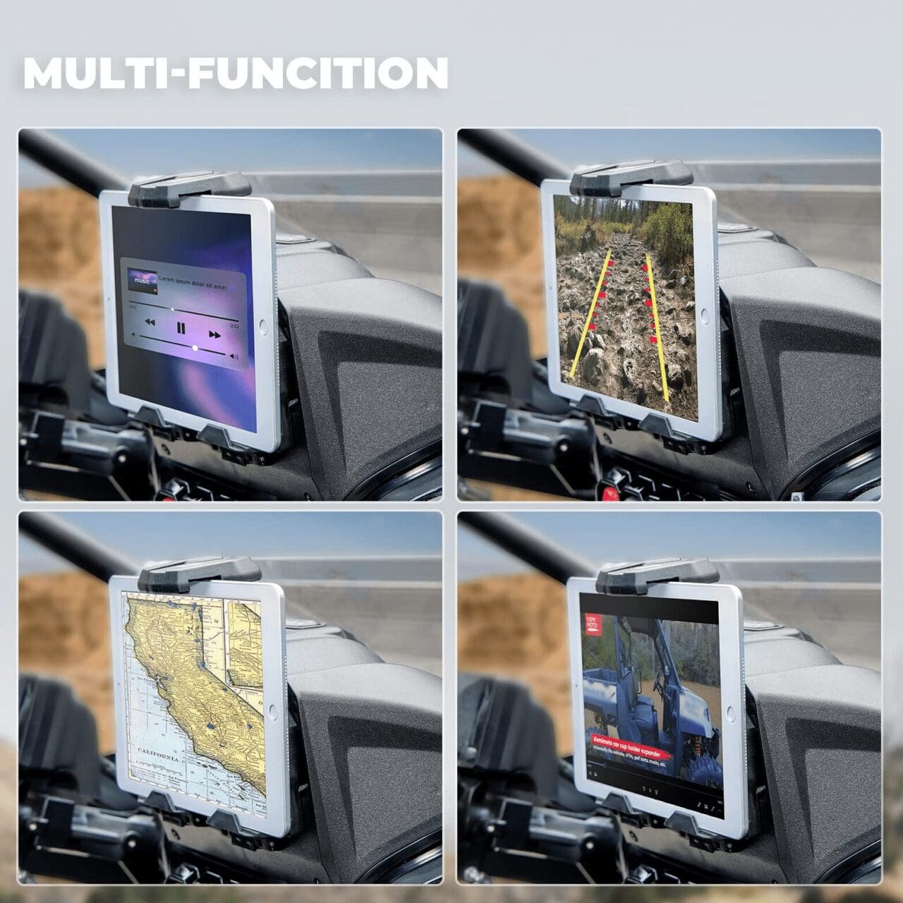 Tablet Holder for CFMOTO ZForce 950 HO Sport / HO EX / Sport - Image 8