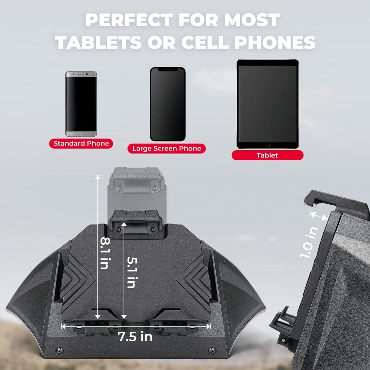 Tablet Holder for CFMOTO ZForce 950 HO Sport / HO EX / Sport - Image 3
