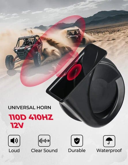 Universal Plug & Play Turn Signal Kit With Rocker Switch & 105D Horn - Image 3
