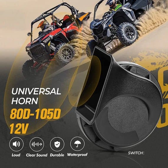 Universial UTV Turn Signal Kit & 105D Horn for Polaris, Can-Am, Pioneer - Image 4