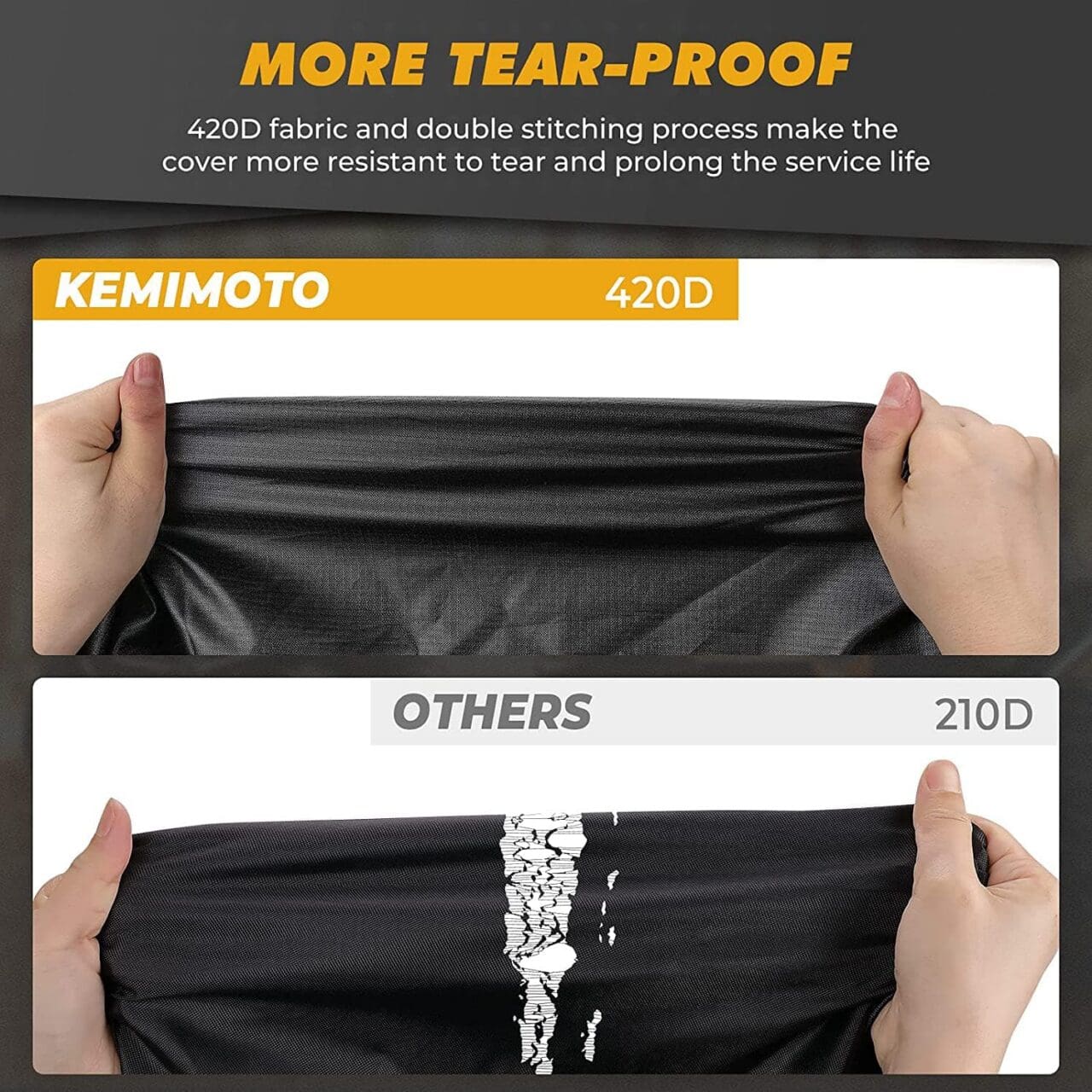 UTV 420D Waterproof Covers 2 Seater for Can-Am, Polaris, Kawasaki - Image 6