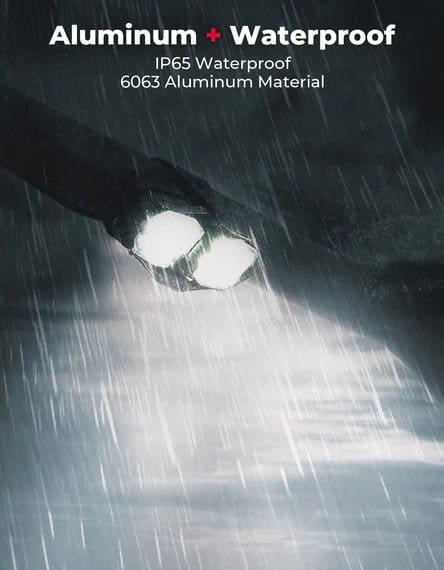 UTV Aluminum Waterproof Dome Interior Lights 600mAh Rechargeable for 1.5"-2" Roll Bar - Image 5