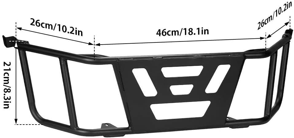 UTV Bed Enclosure Cargo Tailgate Extender for Talon 1000X 1000R 1000X-4 2019-2024 - Image 4