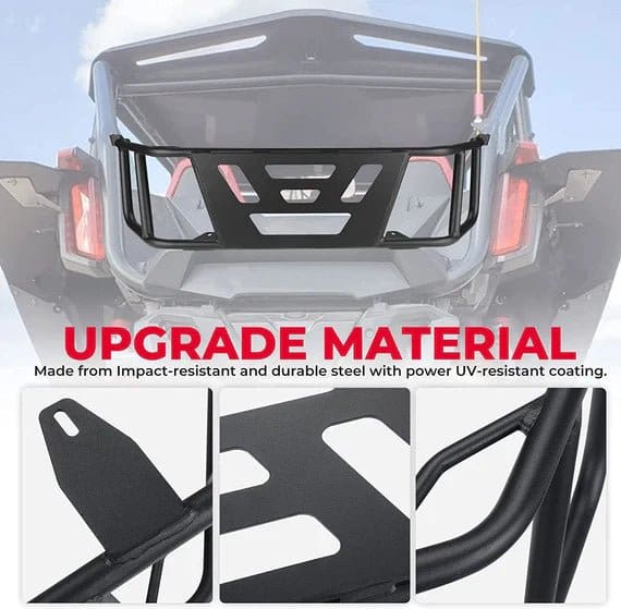 UTV Bed Enclosure Cargo Tailgate Extender for Talon 1000X 1000R 1000X-4 2019-2024 - Image 2