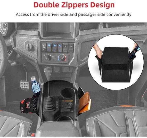 UTV Center Seats Storage Bag for Polaris General 2016-2024 - Image 2